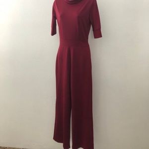 Real 70s groovy zip jumpsuit.